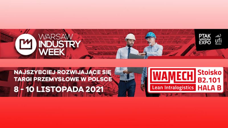 Zapraszamy na targi Warsaw Industry Week 2021!